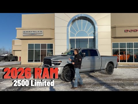 NEW 2026 RAM 2500 Limited Walkaround with Jarod at Redwater Dodge | Stock # TR26926