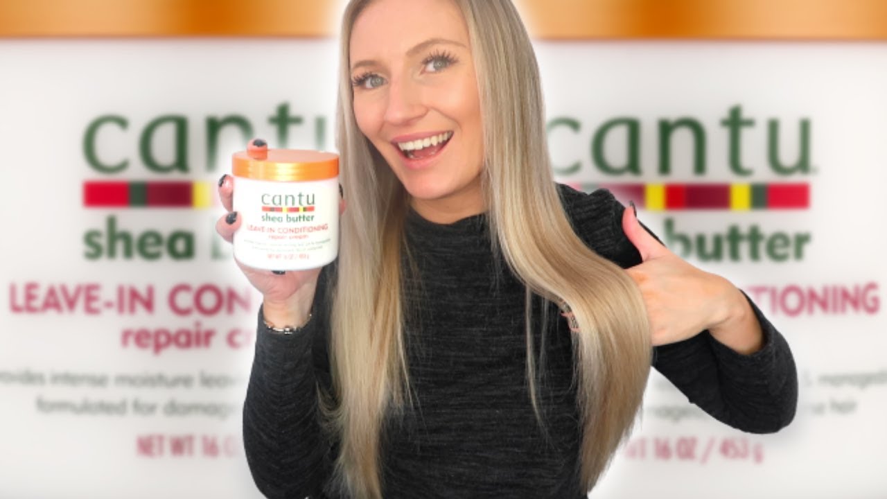 Watch video CANTU SHEA BUTTER LEAVE-IN CONDITIONING REPAIR CREAM REVIEW Now CANTU SHEA BUTTER LEAVE-IN CONDITIONING REPAIR CREAM REVIEW