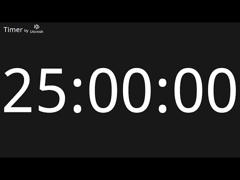 25 Hour Countup Timer
