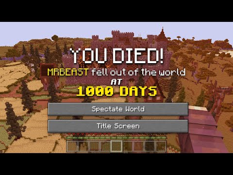 1000 يوم ضاعت في ماين كرافت هاردكور
