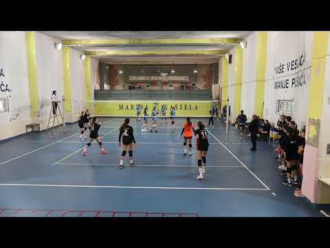 1. LIGA OSSDŽ - MLAĐE KADETKINJE  5.KOLO- OK MARINA KAŠTELA -OK BRDA SPORT2LIFE