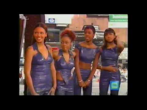 Destiny's Child  in 1999 Promoting The Writings On The Wall Album