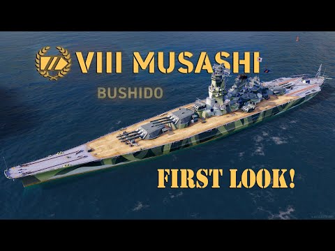 Musashi - Tier 8 Premium Battleship | World of Warships Legends