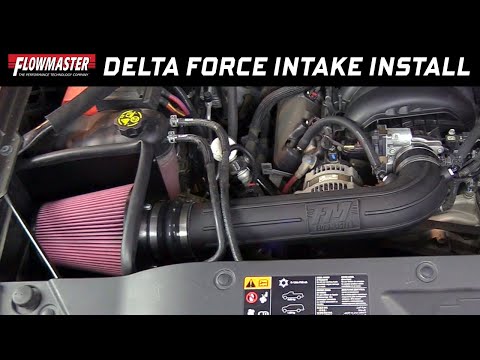 2014-16 GM Silverado/Sierra 1500 5.3L - Flowmaster Delta Force Cold Air Intake 615121