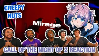 Download lagu OPENING OF THE YEAR?! MUSIC PRODUCERS react to CALL OF THE NIGHT S2 OPENING 'MIRAGE' by Creepy Nuts mp3