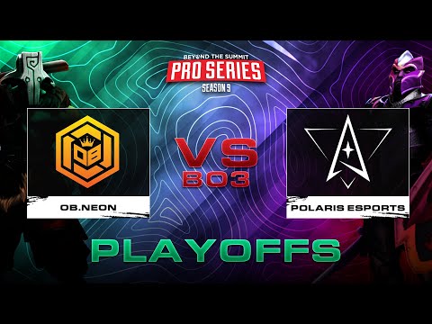 Polaris Esports vs OB.Neon Esports Game 1 (BO3) | BTS Pro Series Season 9