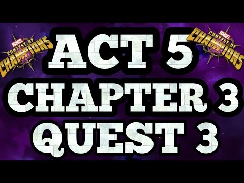 Marvel Contest of Champions ll Act 5, Chapter 3, Quest 3 ll Andy's most bogus journey
