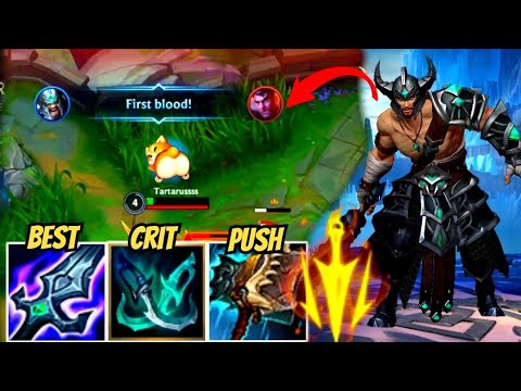 HOW TRYNDAMERE VS JAYCE BARON LANE ? | WILD RIFT BUILD AND RUNES 