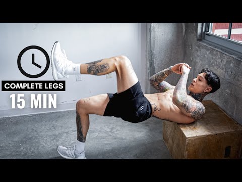 15 Min Complete Home Leg Workout | Follow Along