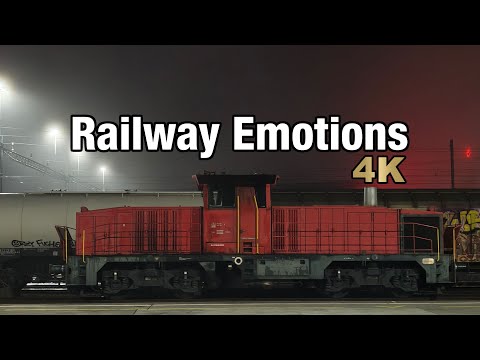 🚆 4K Long-distance cab ride with a diesel locomotive (Winterthur - Bern | Cab Ride Switzerland)