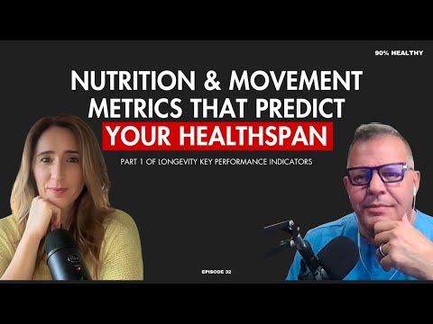 Movement & Nutrition Metrics That Predict Your Healthspan | Part 1 of Longevity KPIs | Ep32