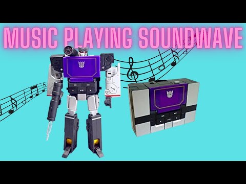 A G1 TRANSFORMERS SOUNDWAVE THAT ACTUALLY PLAYS MUSIC?