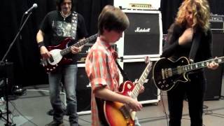 Garrett and Janet Robin Rehearsing &quot;Tonight&quot; by Ozzy Osbourne with Brian Tichy and Phil Sousan