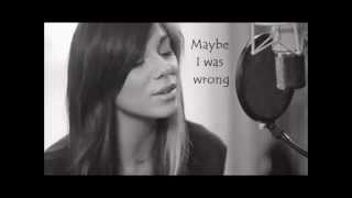 Black + Blue by Christina Perri w/lyrics