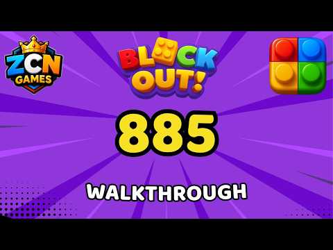 Block Out Level 885 Walkthrough Full Solution