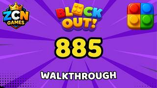 Block Out Level 885 Walkthrough | Full Solution