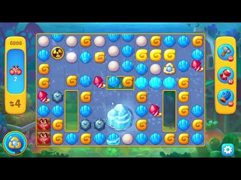 Fishdom 6906 Level - 16 moves - NO BooSTERS