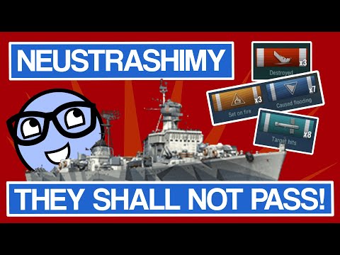 Neustrashimy, THEY SHALL NOT PASS - World of Warships - Clyde Plays LIVE - E013