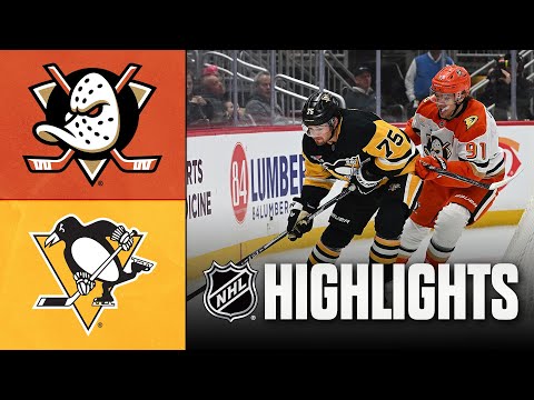 Ducks vs. Penguins | NHL Highlights | December 09, 2025