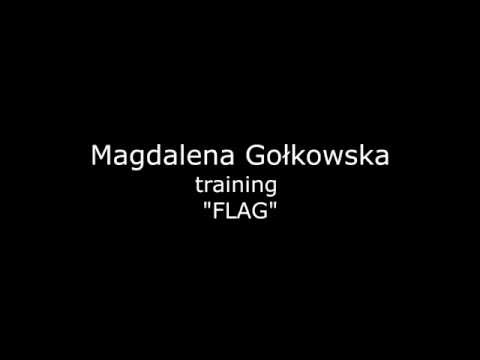 Magdalena Golkowska Training "Flag" Pole Dance Fitness Zabrze Poland