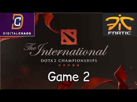 DC vs Fnatic - Game 2 - TI6 Main Event - Highlights