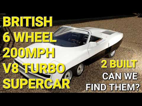 Thumbnail for Seventies BONKERS Supercar: Panther Six - Where Are The Only 2 Built? by Supercar, rall, rally, Car