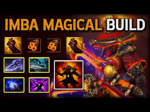 AMAZING MID Ember Spirit With Full of Magical Build | IMBA Fast Fire Remnant Speed 7.39e DotA 2