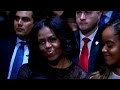 President Obama Tears Up Praising Michelle S Grit Grace And Style