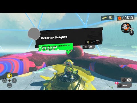Splatoon 3 - Hero Mode - Site 6-2 (All Weapons): Octarian Heights