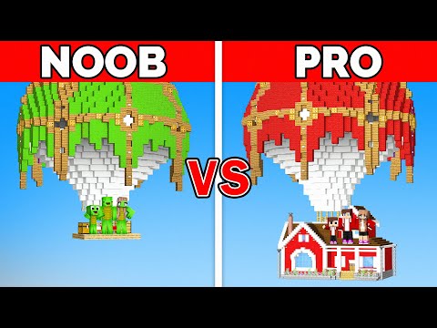 EPIC Minecraft Build Battle: NOOB vs PRO