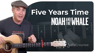 5 Years Time - Noah And The Whale - Very Easy Beginner Guitar Lesson Tutorial (BS-127)