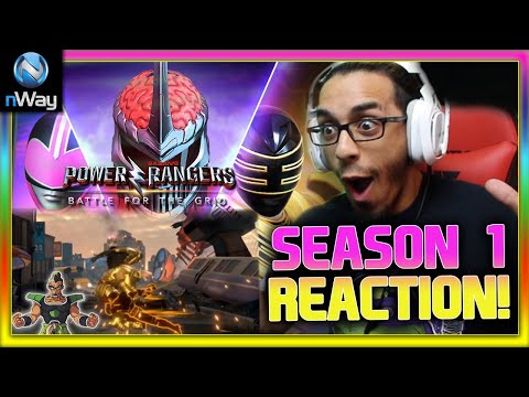 BATTLE FOR THE GRID SEASON 1 DLC TRAILER REACTION!! | IT'S MORPHIN' TIME!!