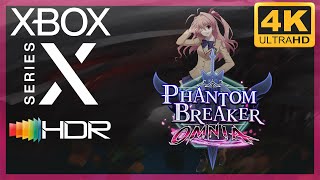 [4K/HDR] Phantom Breaker : Omnia / Xbox Series X Gameplay