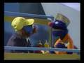 Sesame Street Fat Blue Hopes To Catch A Foul Ball