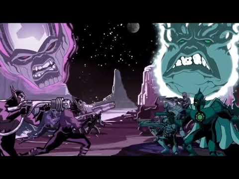 Avengers Earth's Mightiest Heroes Scene: Mar-Vell explain The Kree and The Skrulls