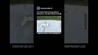 Shocking: This Robot Walk Nonstop Without Electronics. Watch To Know How #robot #shorts #electronics