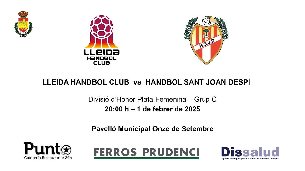 Lleida Handbol Club - Handbol Sant Joan Despí