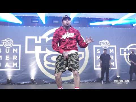 Chris Brown Dancing | Hot 97's Summer Jam 2015