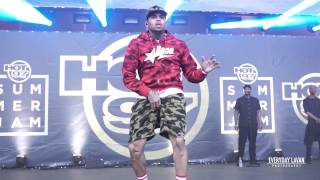 Chris Brown Dancing | Hot 97&#39;s Summer Jam 2015