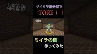 【マイクラ統合版】TOREのミイラの間作ってみた！！！【自作】