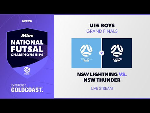 NSW Lightning vs. NSW Thunder | Grand Finals U16 Boys | 2026 Mitre National Futsal Championships