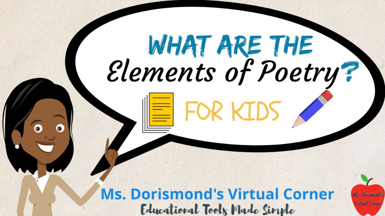 ✏️ What are the Elements of Poetry? | Poetry Writing for Kids and Beginners