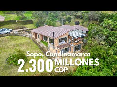 🏡 CASA CAMPESTRE en VENTA Sopó, Cundinamarca | Horizontes Reservado | $2.300 Millones