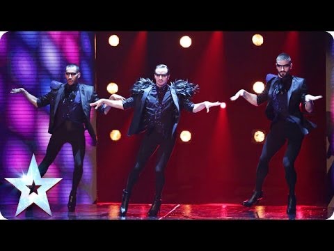 Well heeled dancers Yanis Marshall, Arnaud and Mehdi | Britain's Got Talent 2014