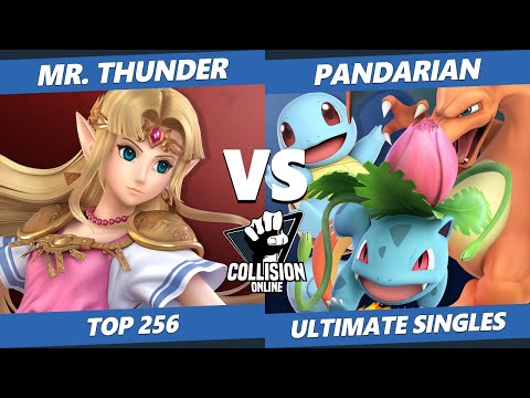 Collision Online Ultimate Top 256 - Mr.Thunder (Zelda) Vs. IluZ | Pandarian (Pokemon Trainer) SSBU