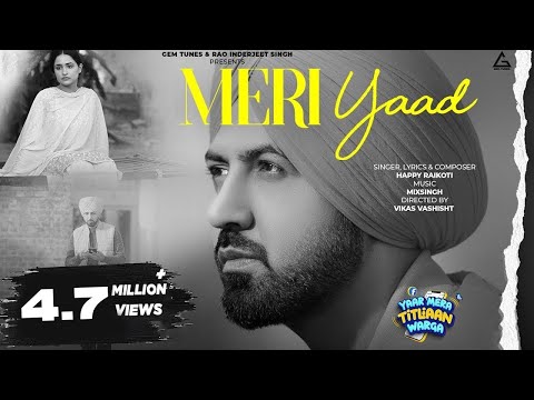 Meri Yaad : Happy Raikoti | Gippy Grewal | Tanu Grewal | Punjabi Song