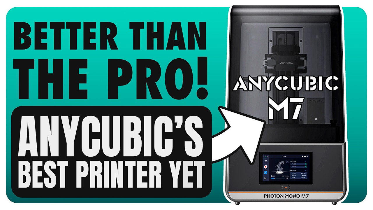 LESS IS MORE - Anycubic M7 (NOT PRO) Review