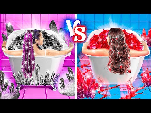 Bad Black Diamond Mom vs Good Ruby Mom in Real Life