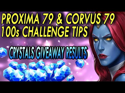 Giveaway Winner l Corvus 79 & Proxima 79 WBU 100s Challenge (MYSTIQUE: 3 SHOTS) Marvel Future Fight