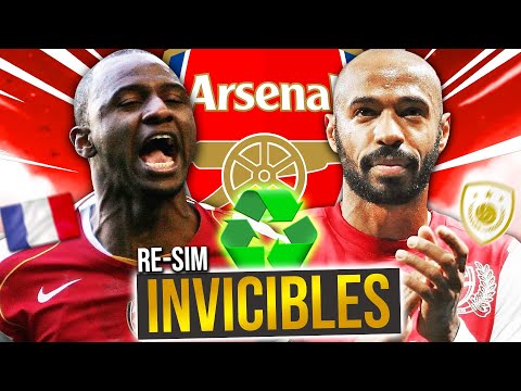 RE-SIMULATING the ARSENAL INVINCIBLES TEAM CAREER in FIFA 20 Career Mode and this happened...